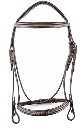 Arnold IV - Fancy Padded Leather Hunter Horse Bridle