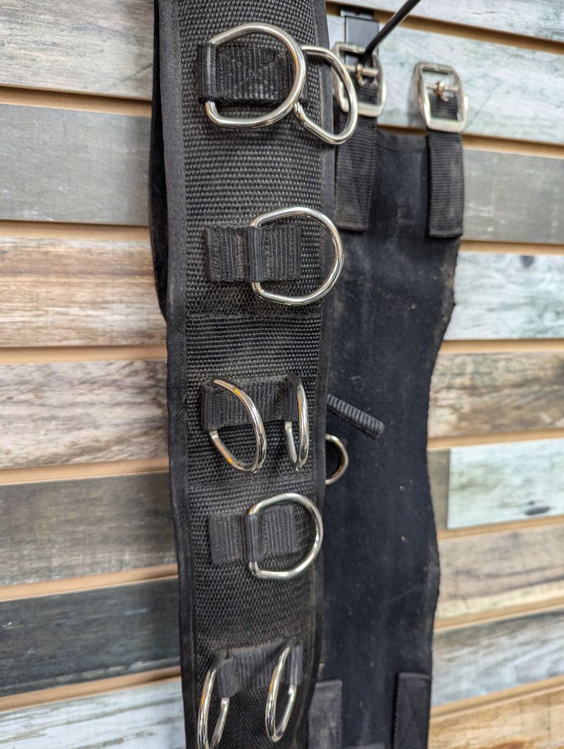 USED Padded Surcingle Full Black