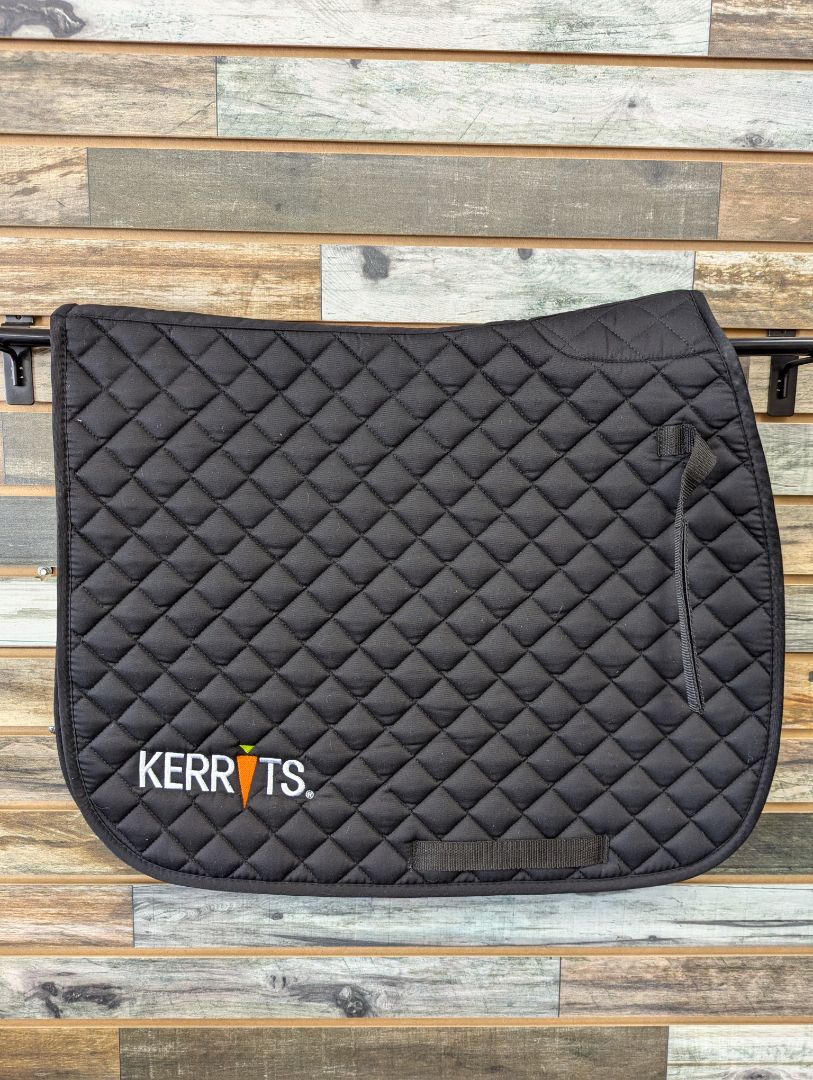 USED Kerrits English Saddle Pad Horse Black