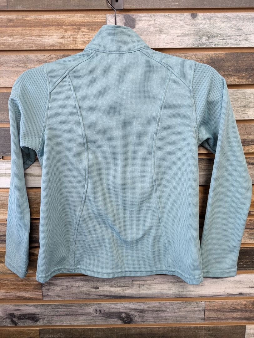 USED Kerrits Youth Seafoam Long Sleeved Riding Top Medium Seafoam
