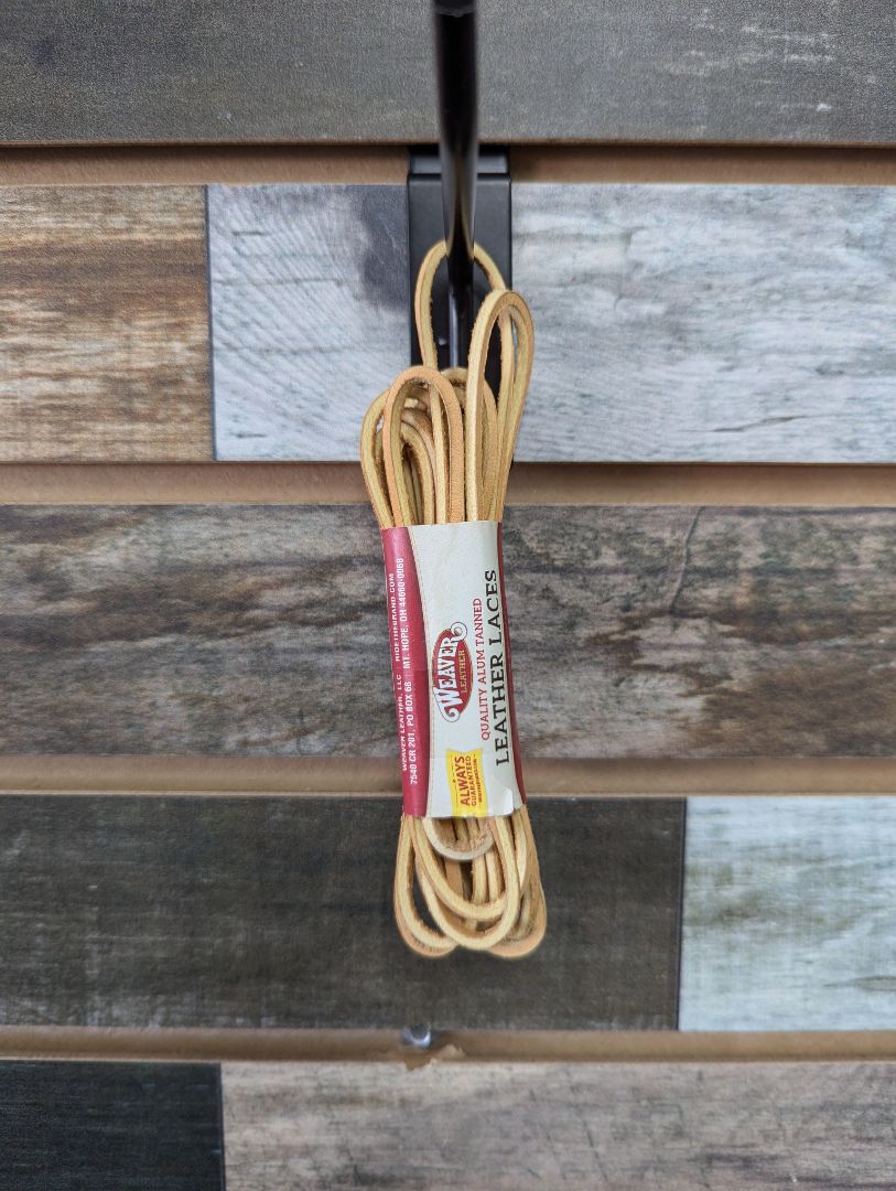 USED Weaver Leather Laces Light Oil