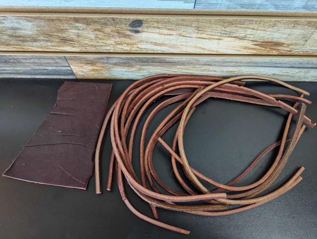 USED Weaver Leather Repair Bundle Kit Medium Oil