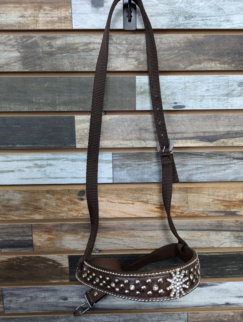 Tough1 Western Tie Down with Jewels Dark Oil