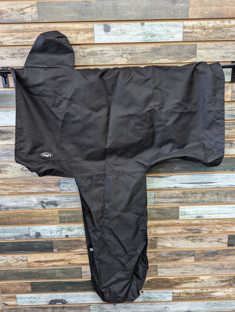 USED Tough1 Western Saddle Cover Black