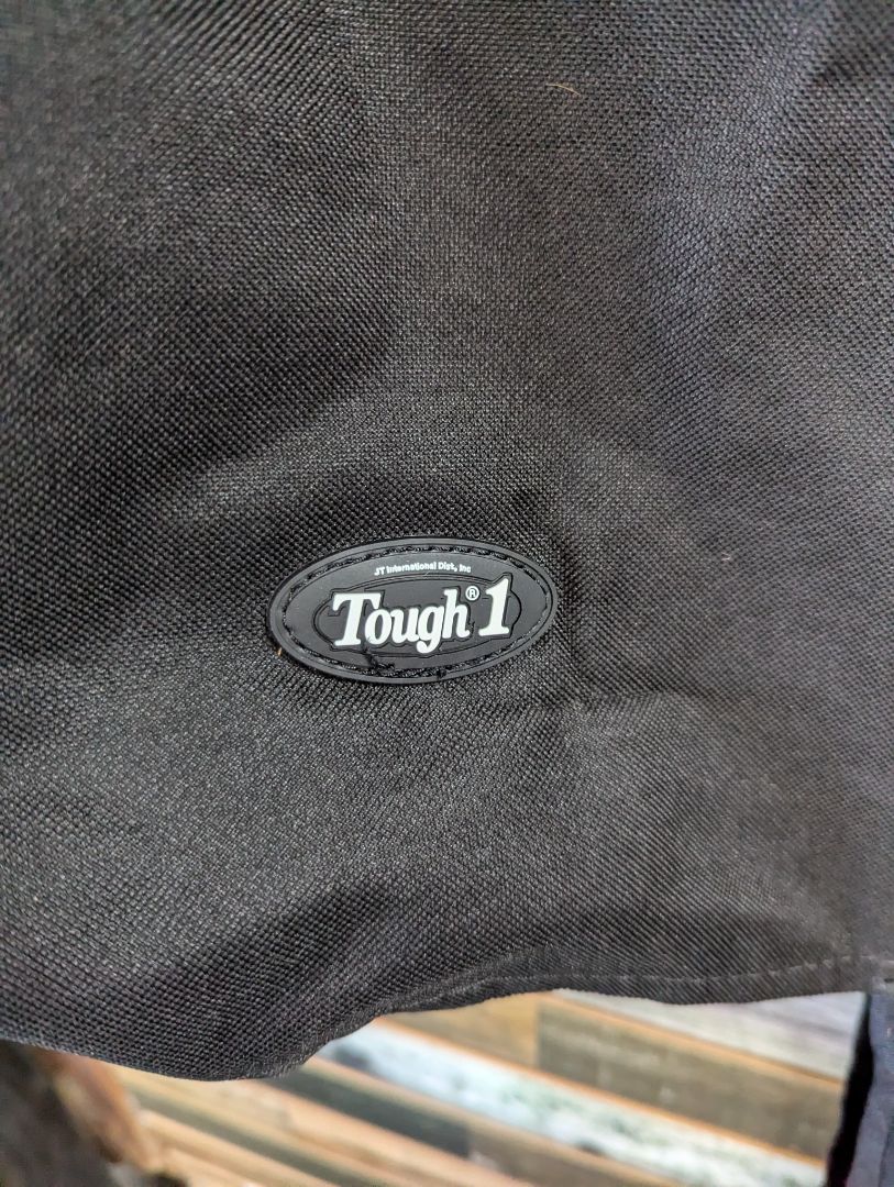 USED Tough1 Western Saddle Cover Black