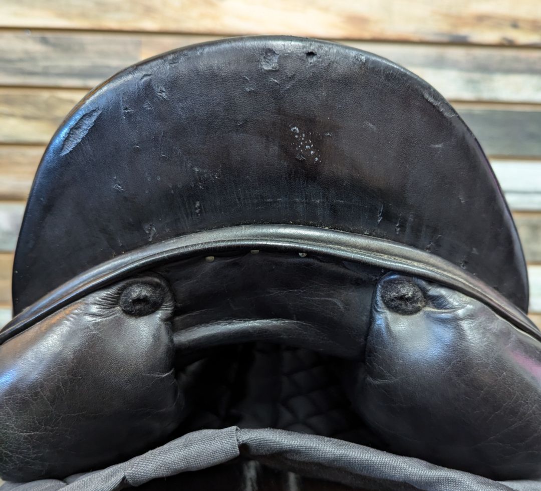 USED Verhan Dressage Saddle 17” Black