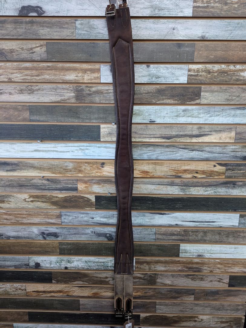 USED Leather Jump Girth 48” Brown