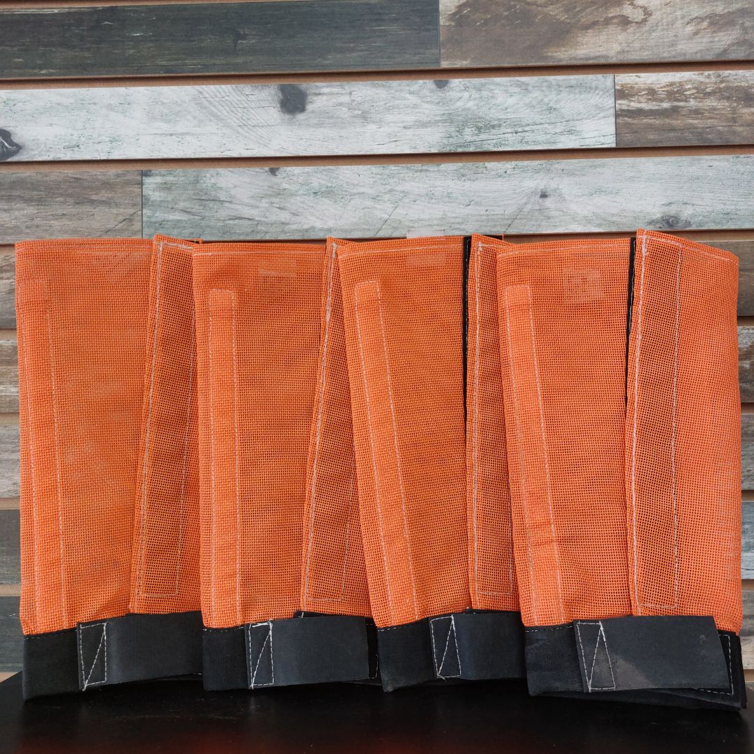 USED Fly Flee Fly Boots Horse Orange