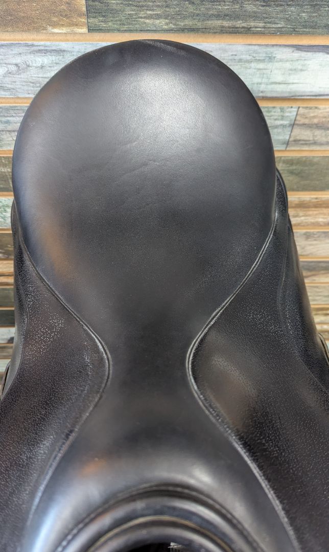 USED Loxley Dressage Saddle w/ Cover 18" Black