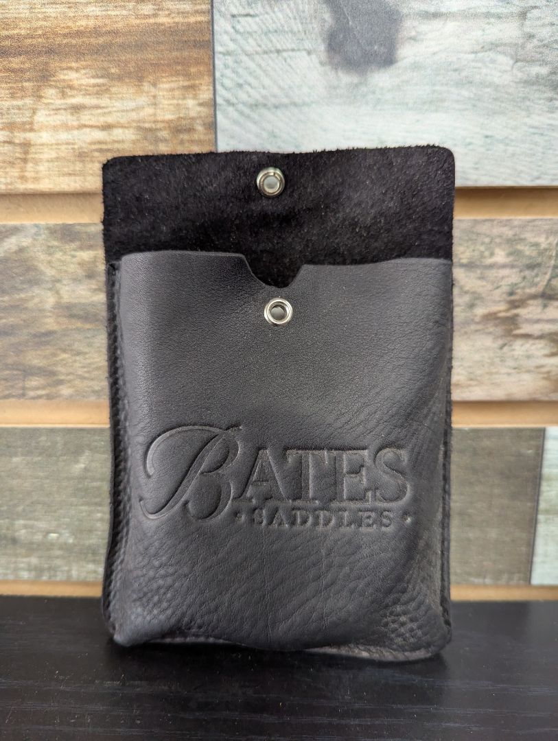 USED Bates Luxe Leather Dressage Saddle 18” Black