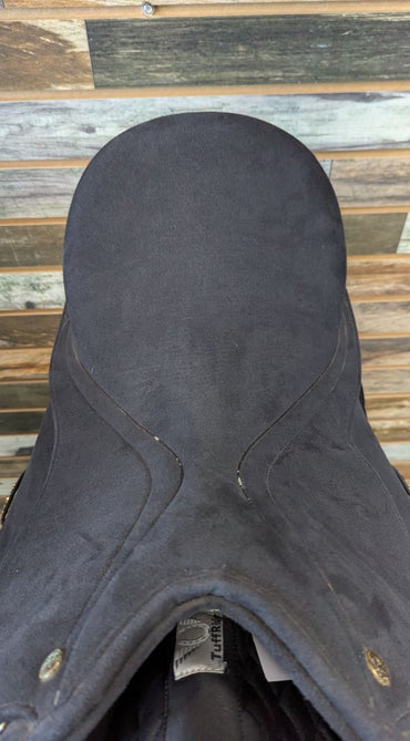 USED Flex Rider Dressage Saddle 16.5" Black