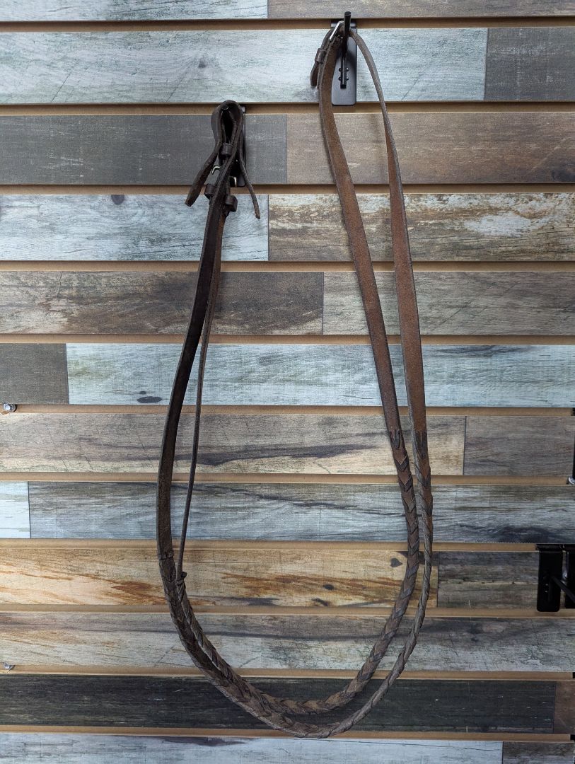 USED English Reins Horse Dark Oil