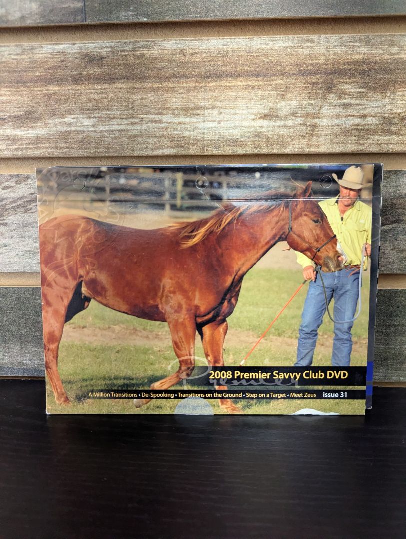 USED 2008 Savvy Club Parelli DVDs