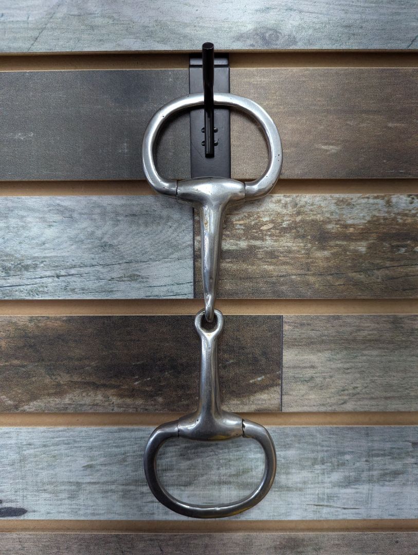 USED 5" Stainless Steel Smooth Taper EggButt Snaffle