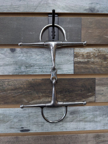 USED  Full Cheek French Link Bit 5” Silver