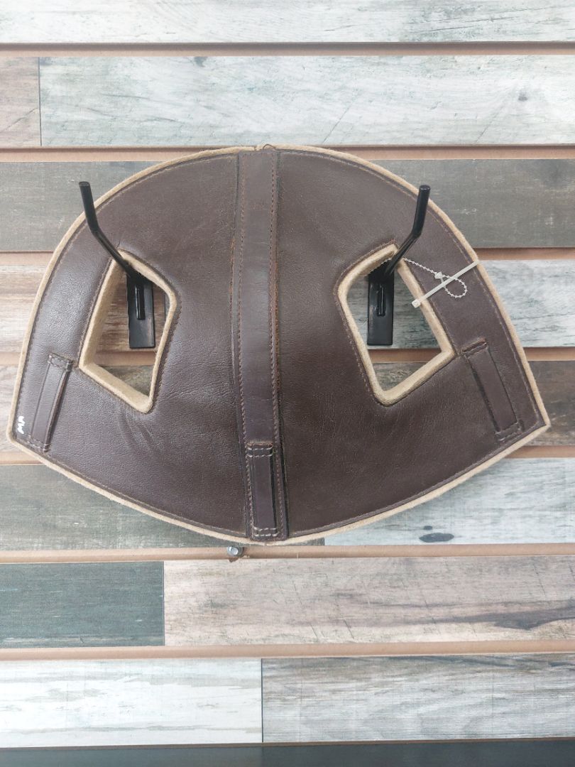 USED Leather/Wool Head Bumper Brown