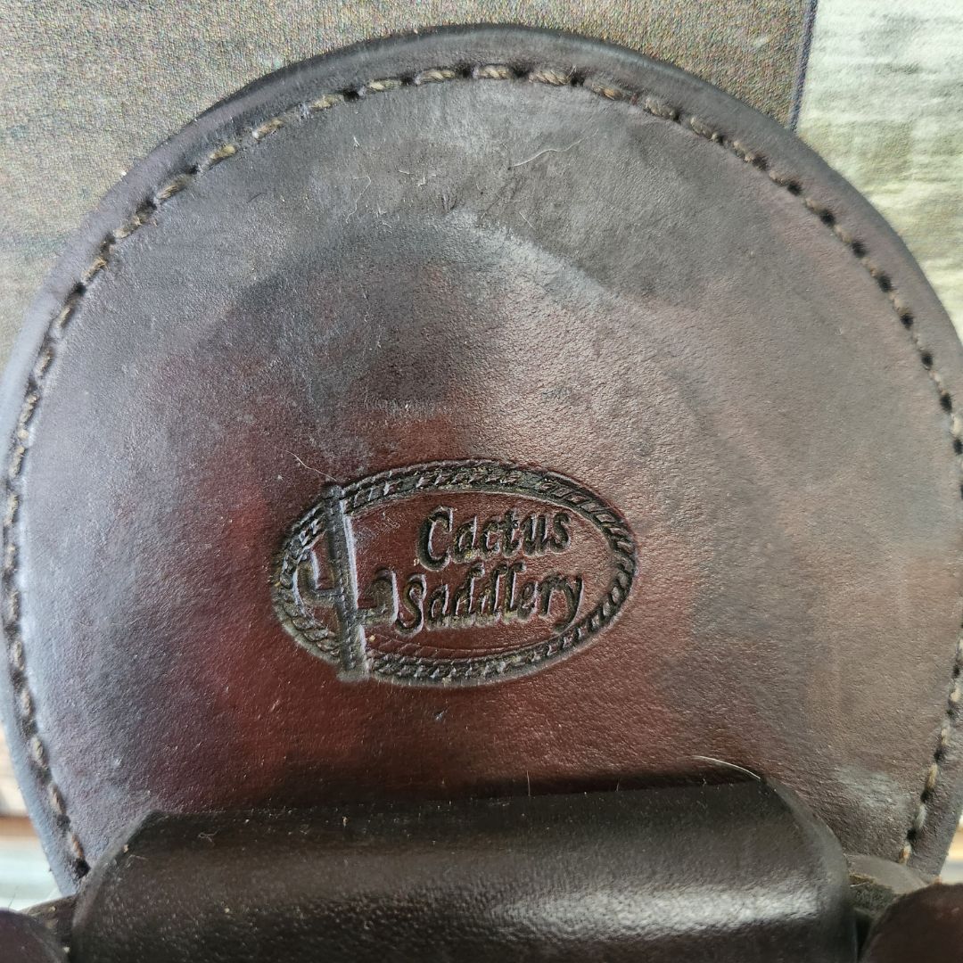USED Cactus Saddlery Western Breast Collar Dark Oil