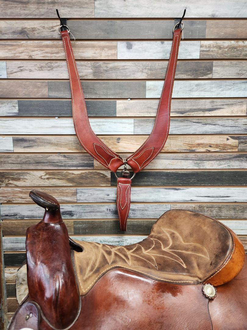 USED Western Ranch Saddle 16" Medium Oil