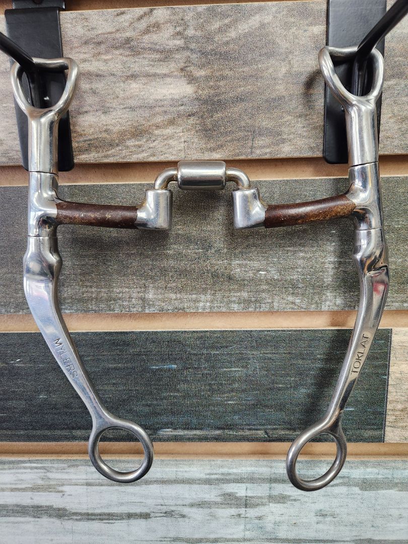 USED Myler Tolkat Ported Curb Bit 5"