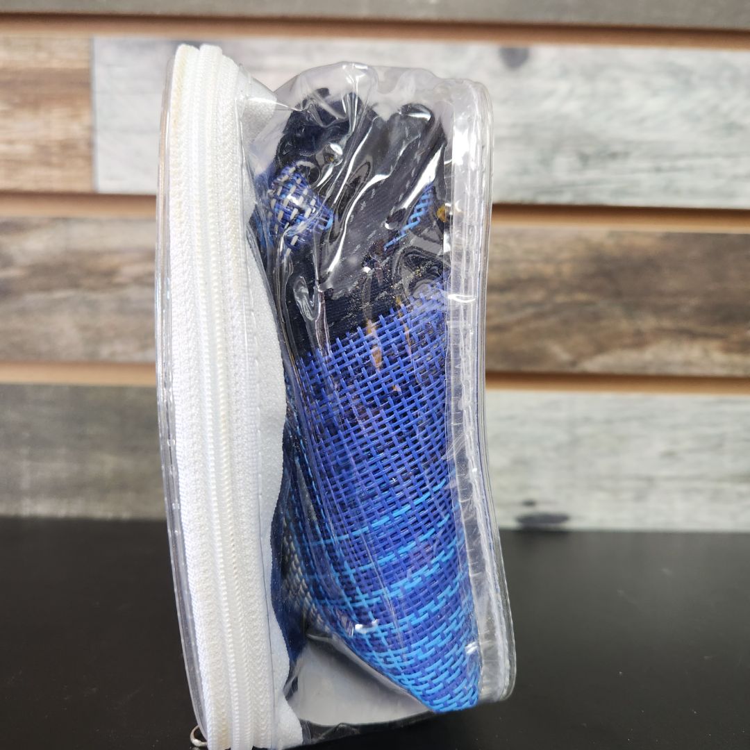 USED (New) Kensington Fly Mask Medium Blue Plaid
