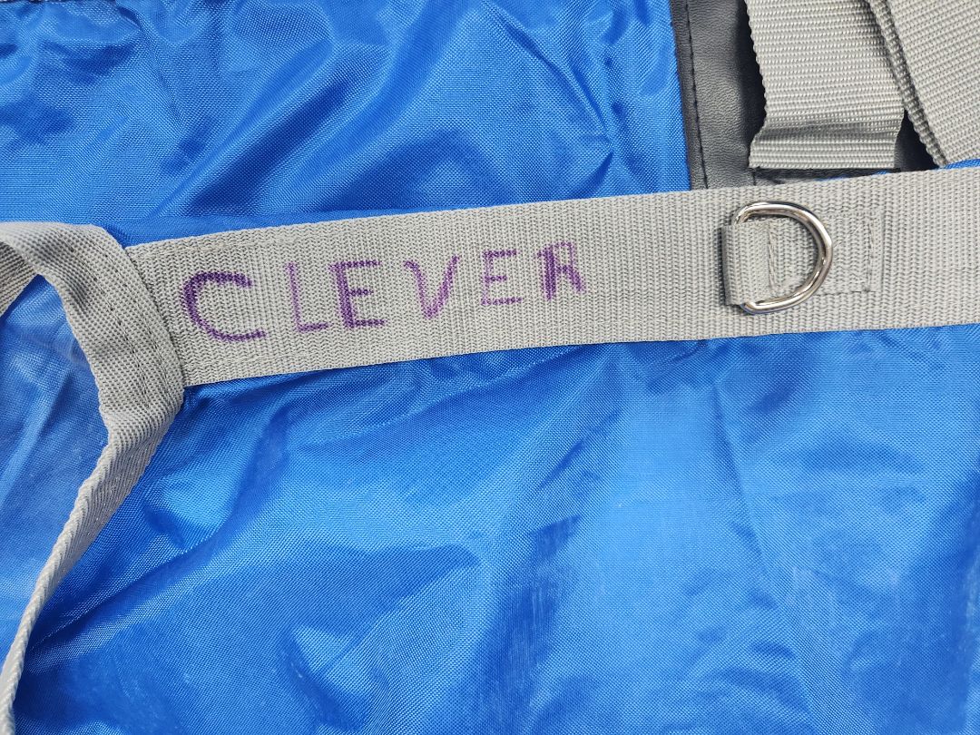 USED Showman Rain Sheet 72" Blue & Grey