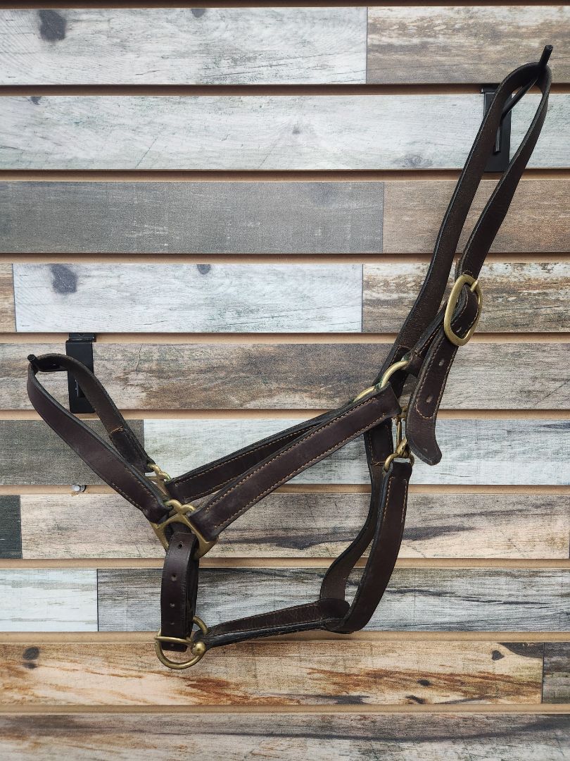 USED Leather Halter Brown