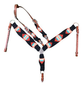 Blk&Red Corded 1 Ear HS & BC