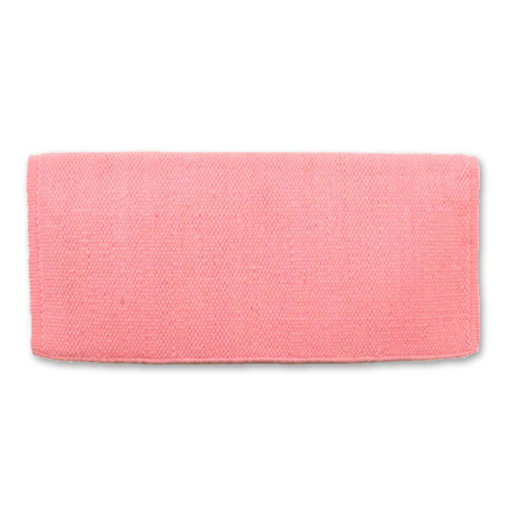 San Juan 34X30 Sweet Pink New Zealand Wool Saddle Blanket