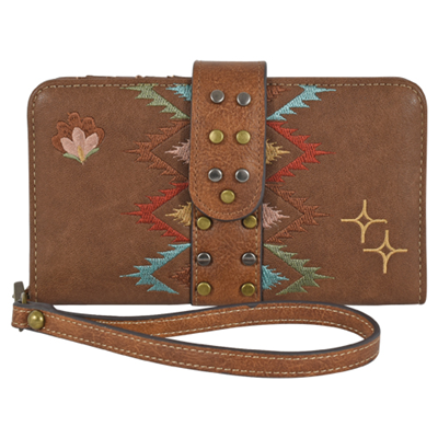 Catchfly Slim Wallet Brown