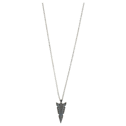Justin necklace silver arrowhead