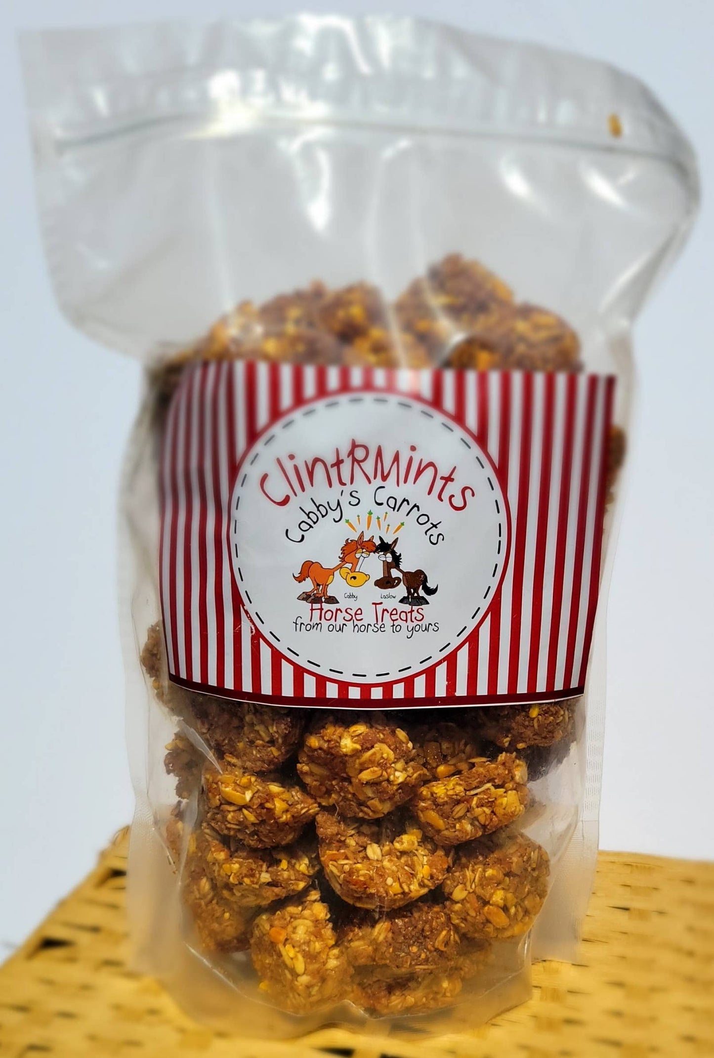 ClintRMint Horse Treats Cabby's Carrots Flavor