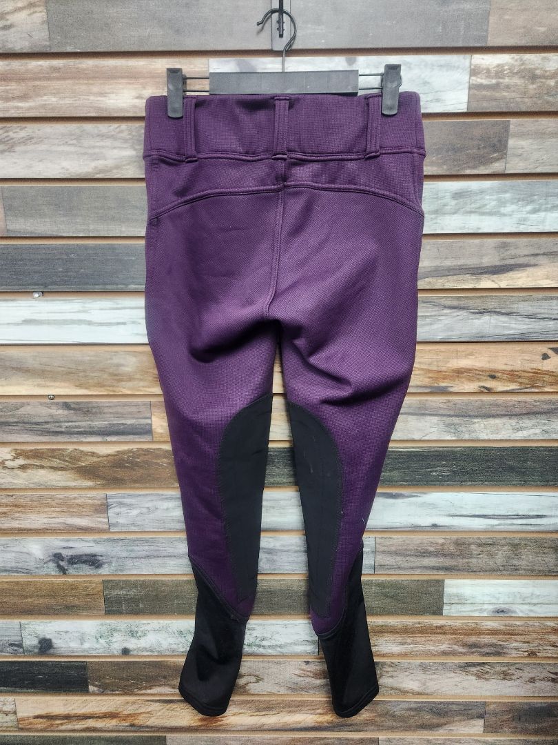 USED Kerrits English Breeches Medium Purple