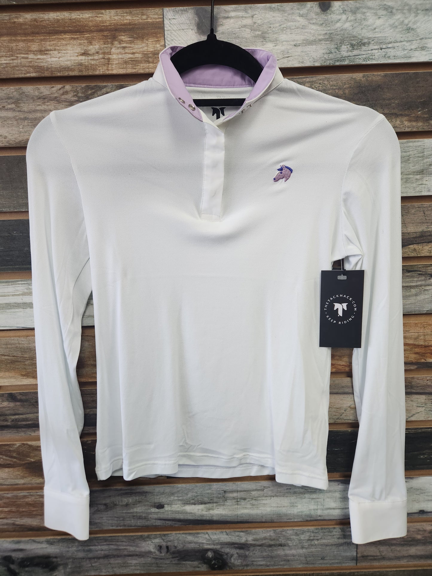 Children's Long Sleeved White Show Shirt