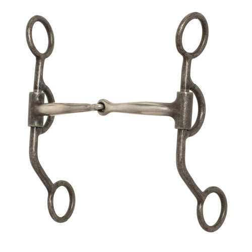 Argentine Horse Bit with 6-1/2" Cheeks, Snaffle