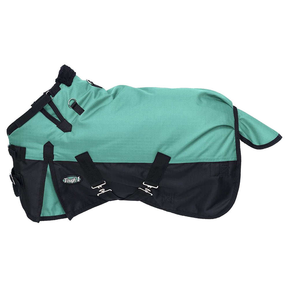 USED Tough1 Turnout Sheet 40” Teal/Black