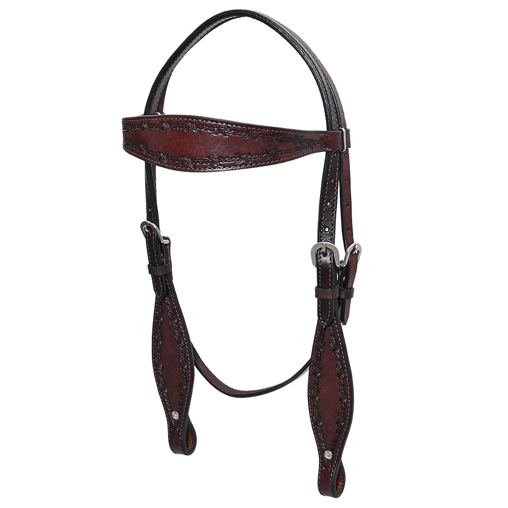 Hilason Western Tack Set Barb Wire