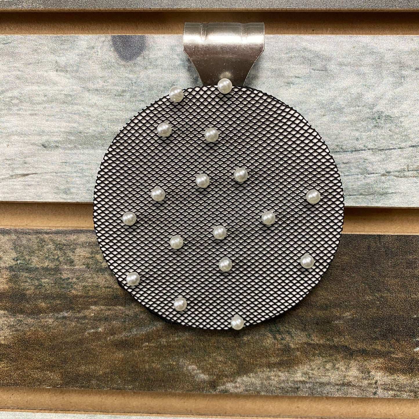 Hair Net with Pearls