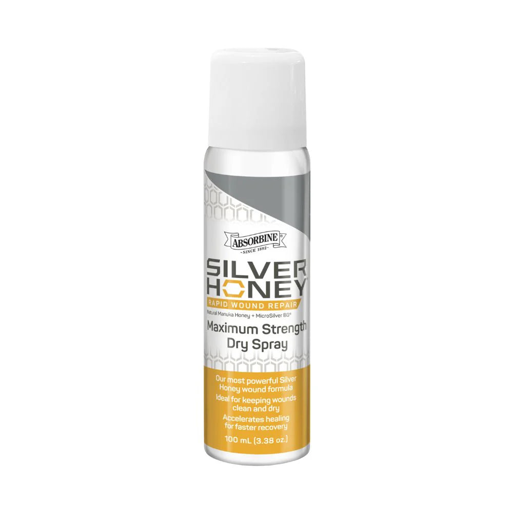 Silver Honey Rapid Wound Repair Maximum Strength Dry Spray