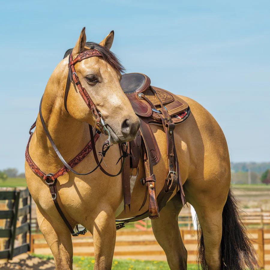Turquoise Cross Pioneer Breast Collar