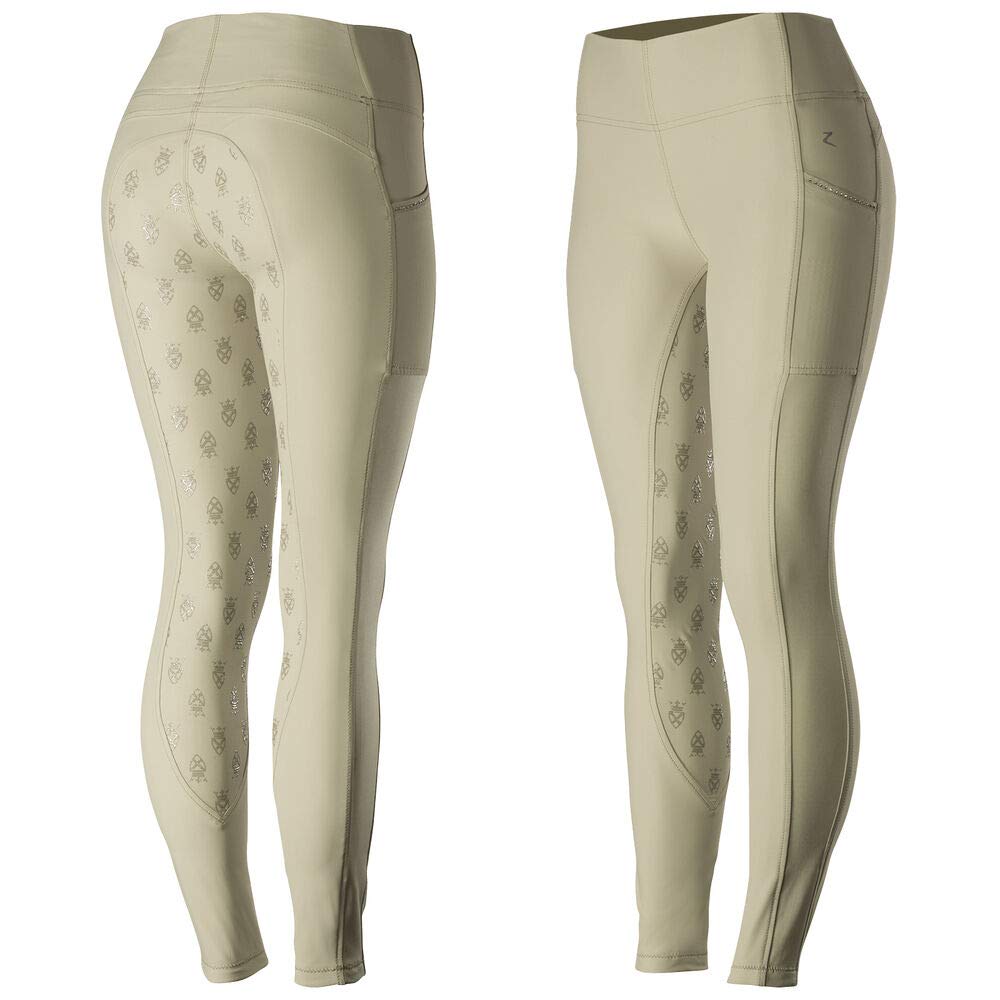 Horze Crescendo Leah Silicone Grip Equestrian Riding Legging Pants
