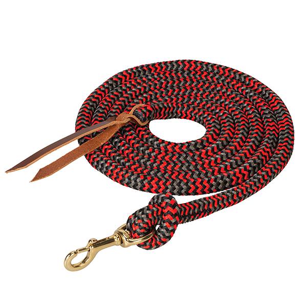 5/8x10' Cowboy Lead Rope With Snap