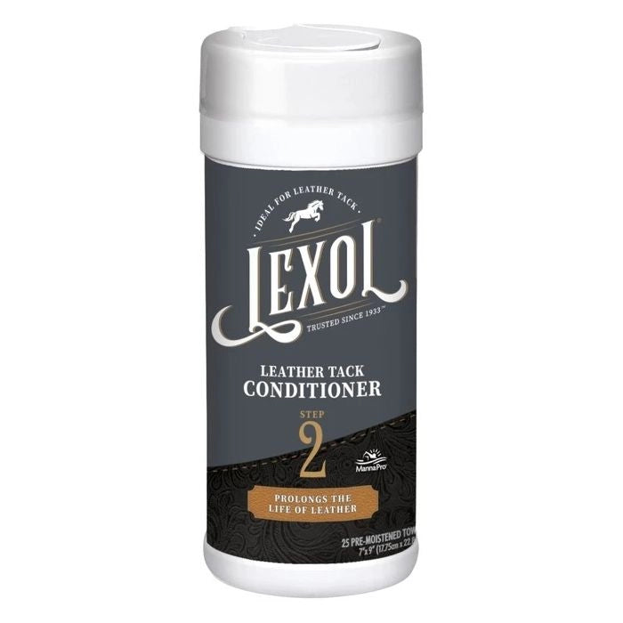 Lexol Conditioner Quick Wipe Jar 25 CT