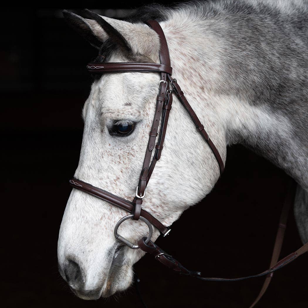 Pinehurst - Fancy Stitched Snaffle Horse Bridle