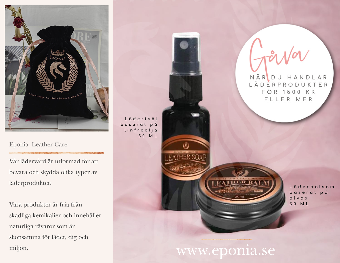 Epona Leather Care Set - mini