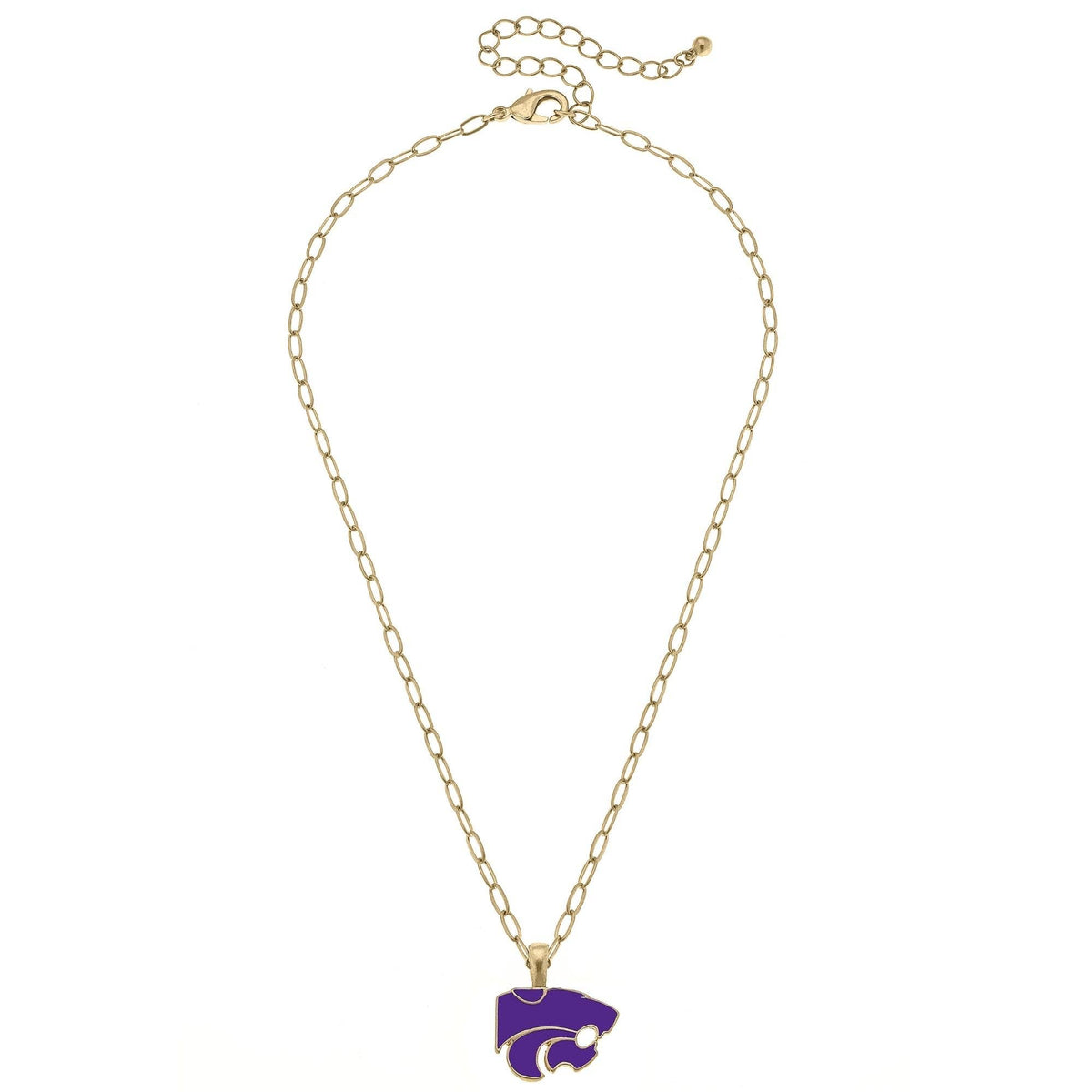 Wildcats Enamel Pendant Necklace