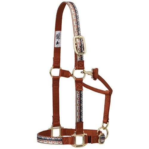 Weaver Patterned Non-Adjustable Halter