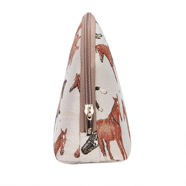 SignareArt - Running Horse Cosmetic Make Up Bag