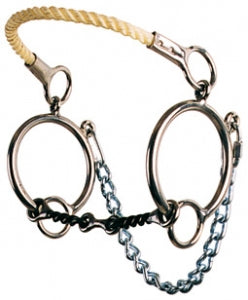Ring Combination Rope Nose Hackamore