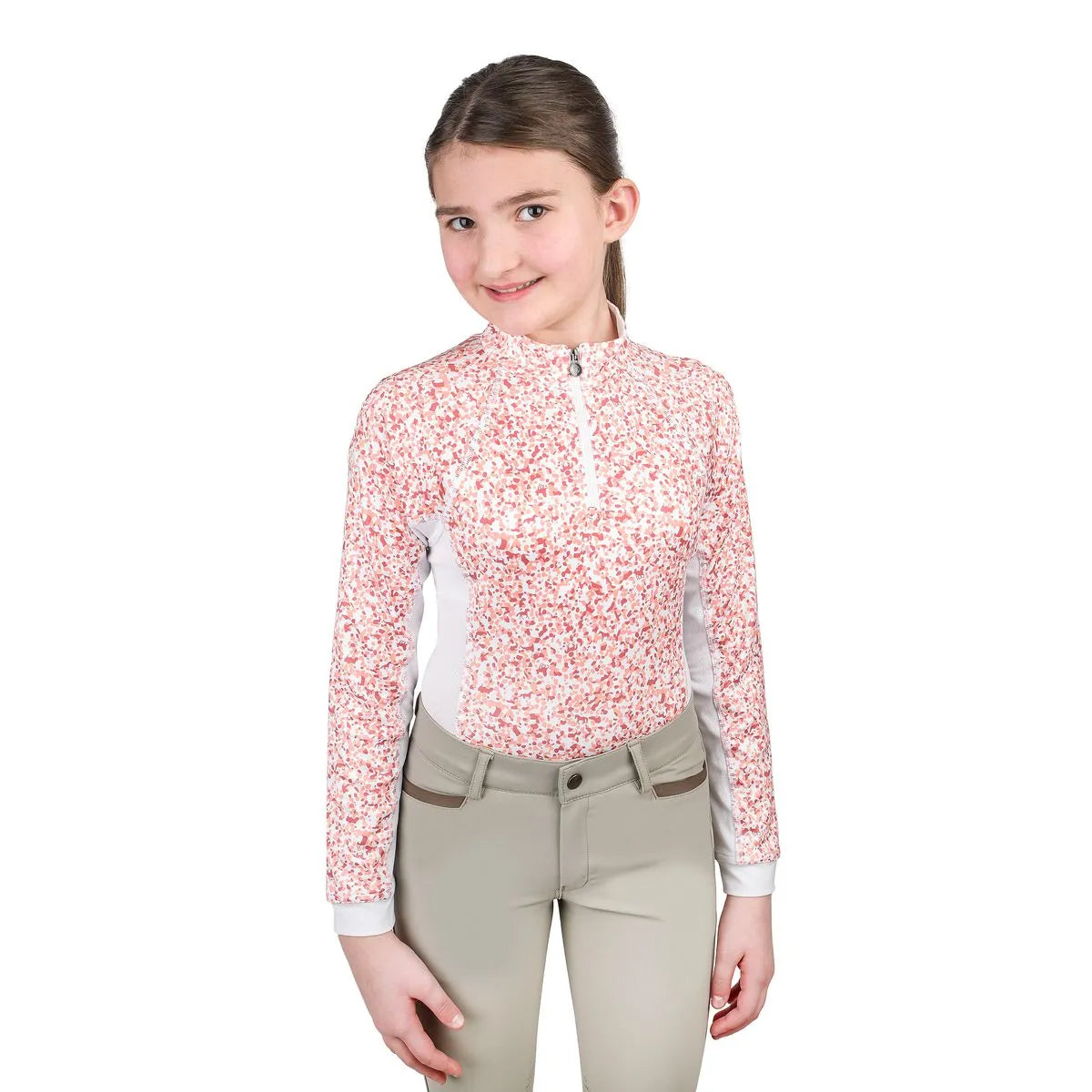 Ovation® Kids Quarter Zip SunShirt Long Sleeve