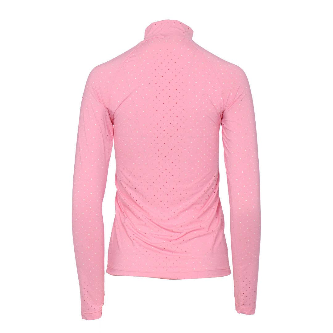 Dapplebay Aircut Mock Neck LS Top